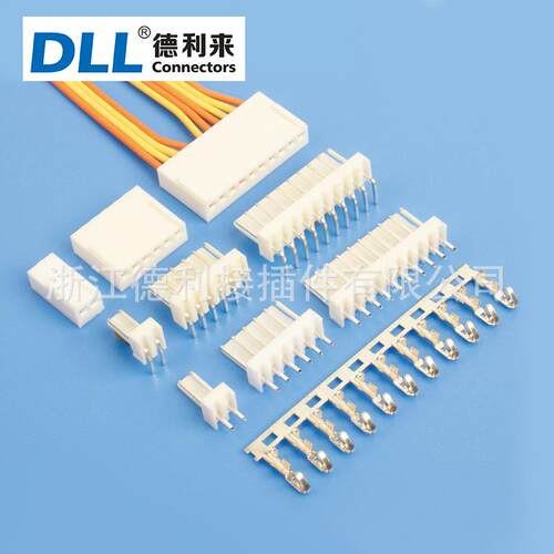 2510针座 2510连接器 白色 2510胶壳 2510-4p