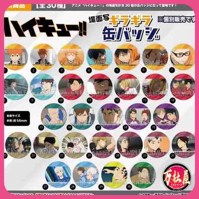 PROOF 排球少年 TV截图场面写闪闪吧唧徽章 二 木兔光太郎 周边