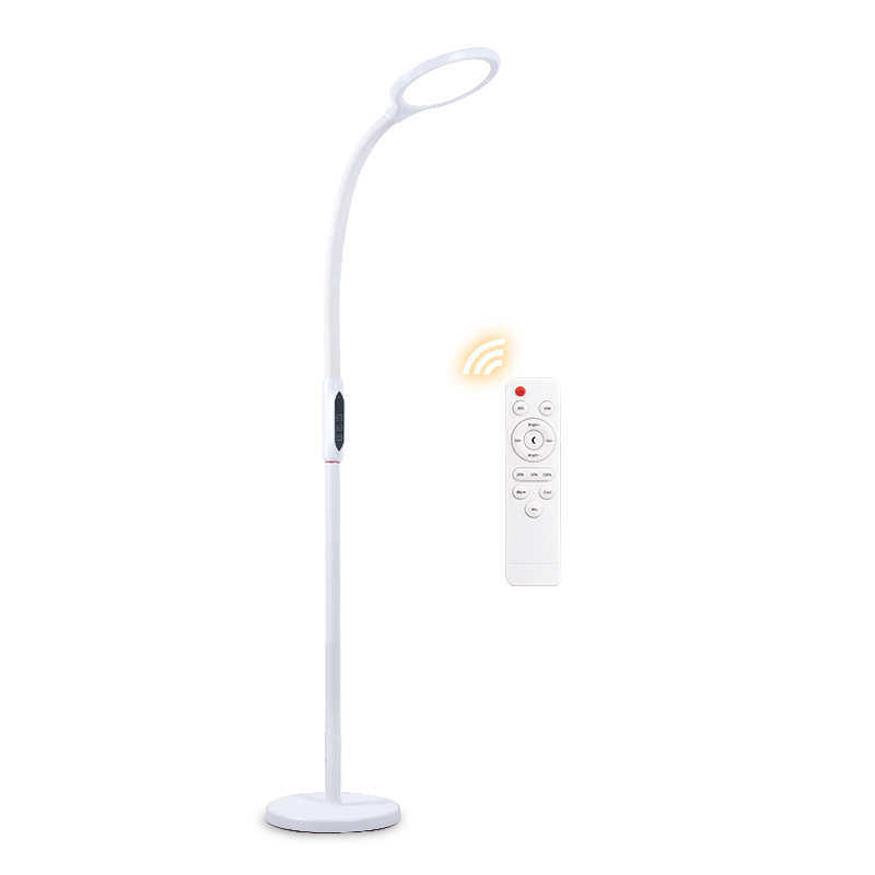 LED落地灯多功能触摸开关带遥控切换色温可拆卸卧室书房落地灯
