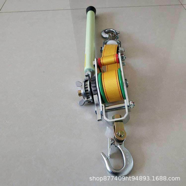 双钩织带NGK绝缘紧线器N-1500电力棘轮式牵引器导线钢丝绳拉紧器