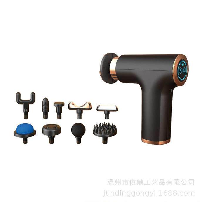 760冷热两用筋膜枪USB充电热敷按摩枪电动冰敷肌肉健身按摩器