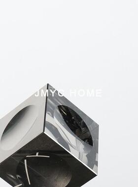 极简轻奢立体魔方摆件样板间书房玄关酒柜电视柜软装饰品高级小众