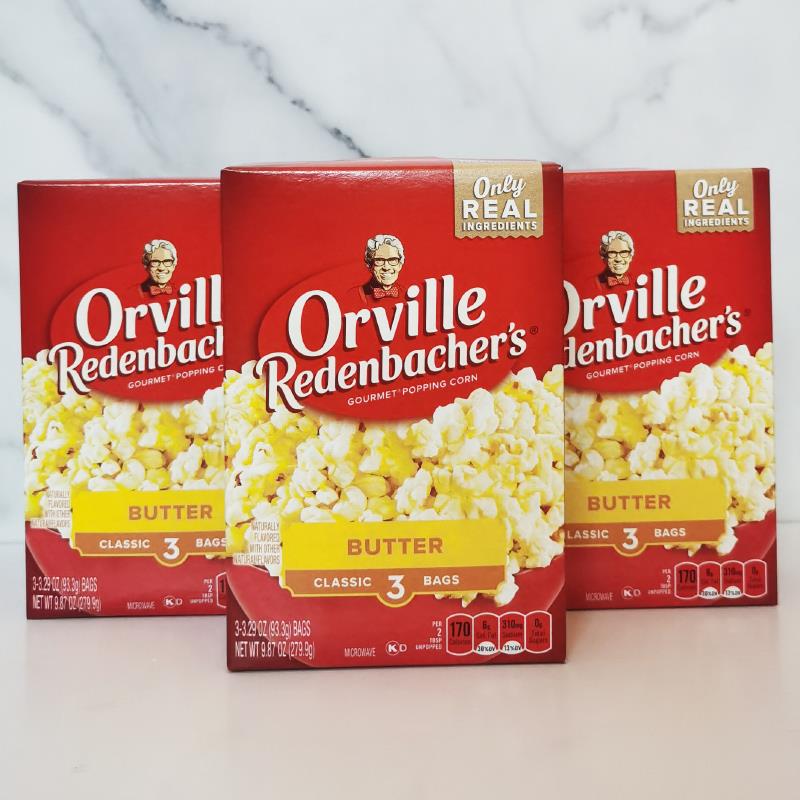 美国奥维尔黄油味爆米花Orville Redenbachers Popcorn Classic