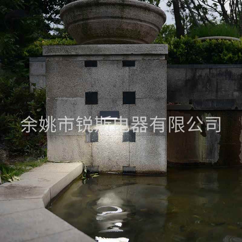 跨境供应白色LED聚光走廊灯户外防水防潮照明灯饰led庭院墙壁灯