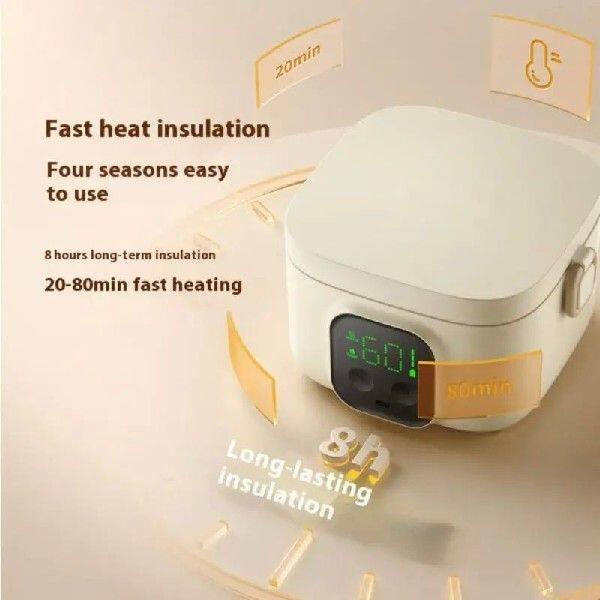 Intelligent Baby Warming Bowl Rechargeable Heating Lunch