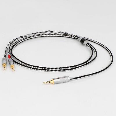2.5mm 平衡公头转双 2.5mm 公头连接线 兼容 HifimanHE400SHE400I