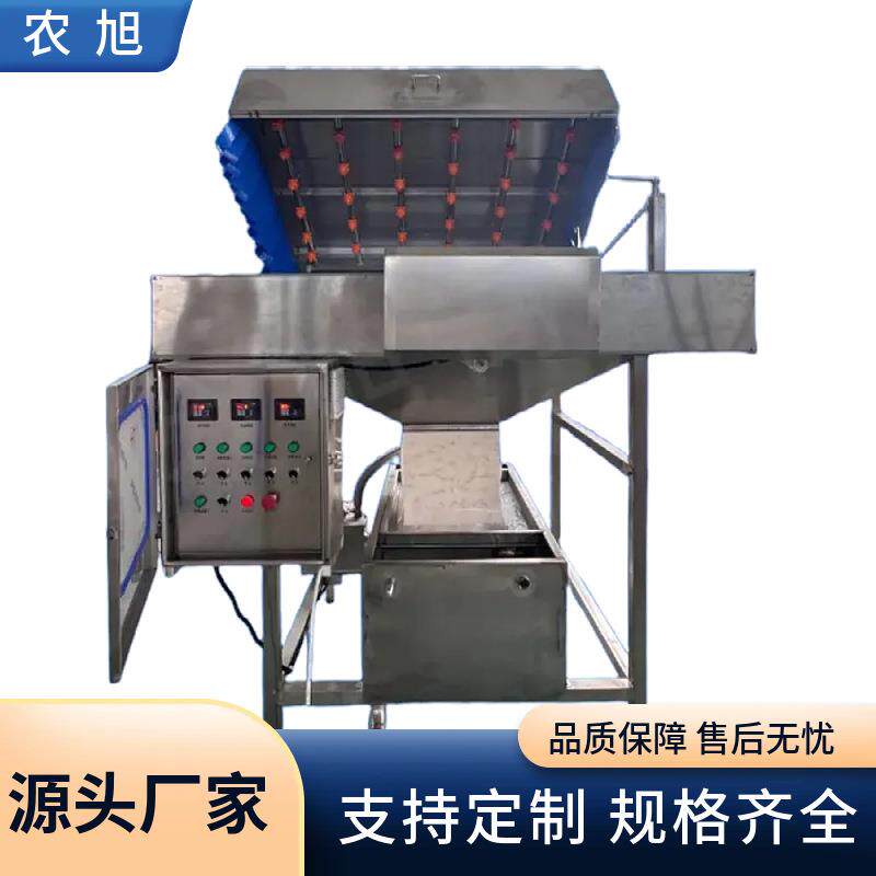 气泡毛刷清洗线土豆芋头洋葱清洗去皮机根薯类海鲜类的除皮设备