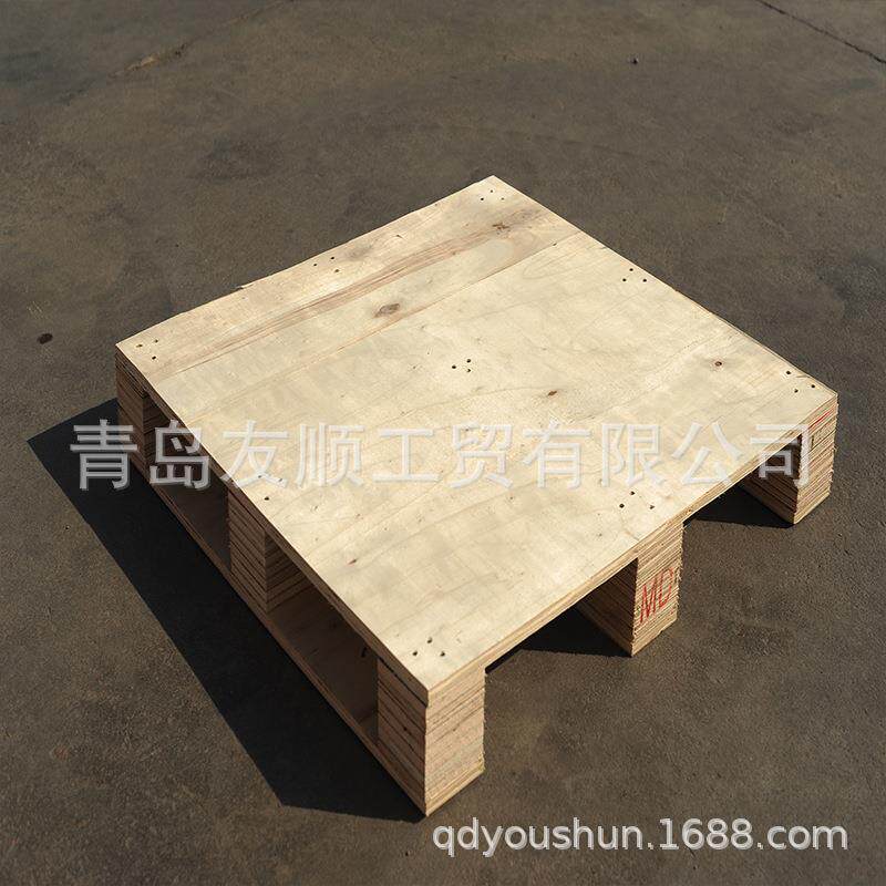 加厚供应松木杨木托盘胶合板托盘价格青岛托盘厂家直销实木架