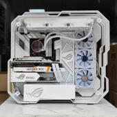 炽果ZC 支持40 07ATX全铝玻璃桌上型电脑电脑机箱支持风冷360水冷