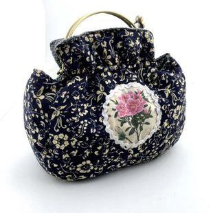 多色可选 B311 B312 青花韵律手挽口金15CM材料包 手工DIY材料包