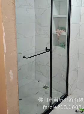 304不形锈半形钢淋浴房弧扇淋浴房钢化GSS移门圆淋浴房弧淋浴房