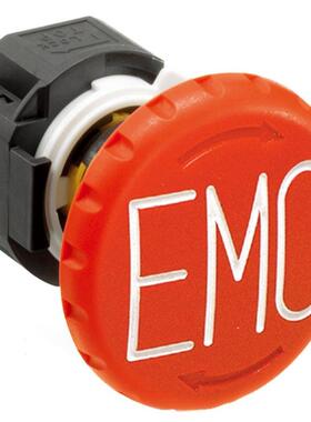 EMO紧急断电开关停止按钮和泉电气IDEC设备按键XA1E-BV