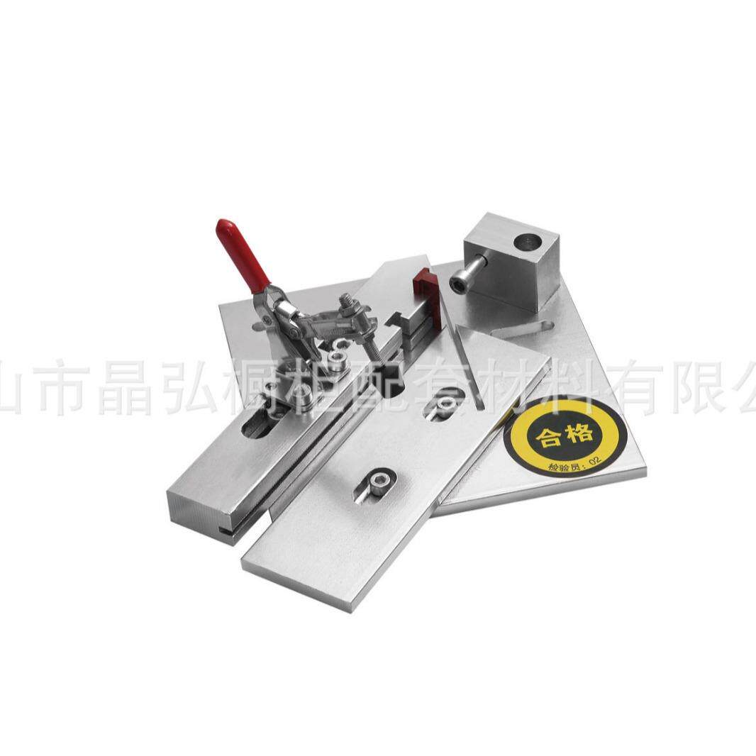 供应佛山晶钢门45度切角模具 晶钢门切角机 铝材切割机模具