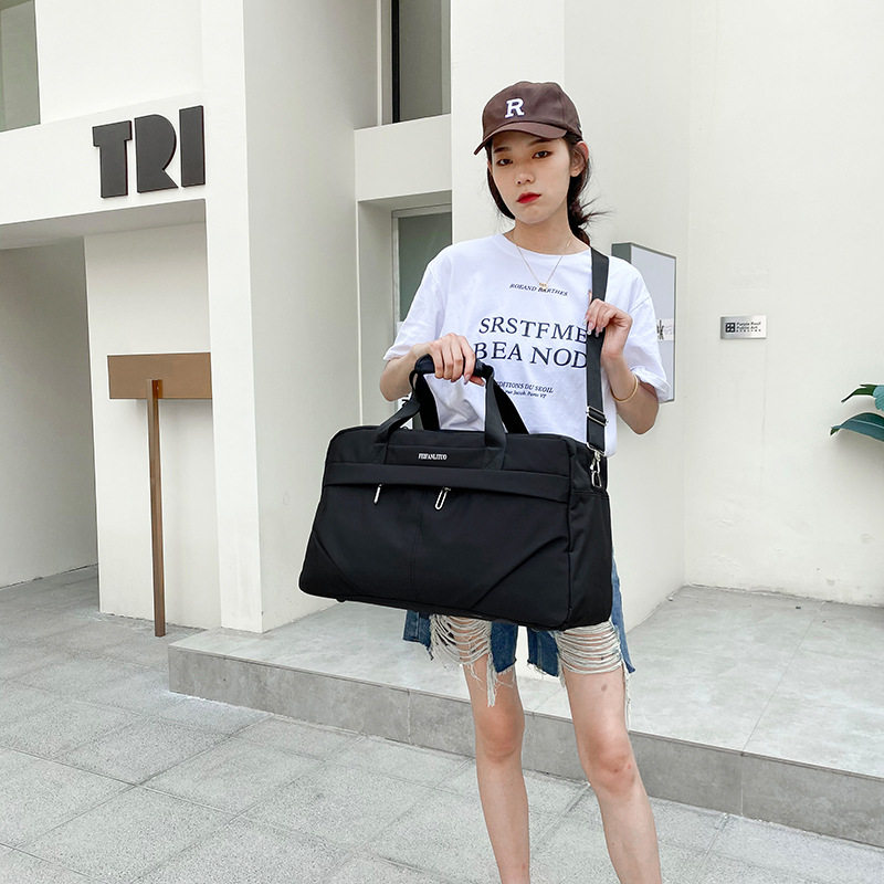 旅行包女可挂行李箱短期出差轻便手提旅游包大容量孕妇待产收纳包