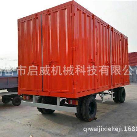 货源供应箱式平板拖车10吨雨棚拖车厂家供应