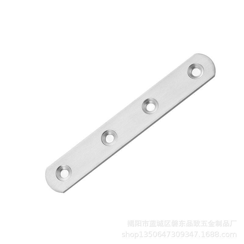 厂家直供加厚不锈钢拉丝实心角码连接件配件紧固件安装出口工艺
