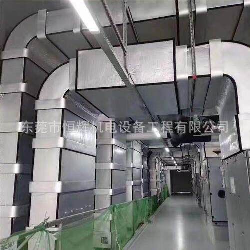 道旋通风管螺工程通风787厨房管排气风管万江恒辉风管厂