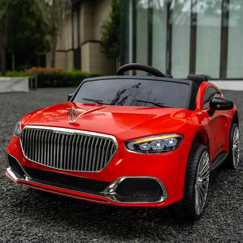 高档儿童电动车四轮车男女小孩汽可坐人带遥控具车宝宝充电动玩童