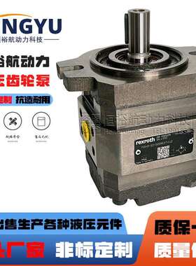 REXROTH液压齿轮泵PGH2-22/005RE07VU2PGH2/006/008力士乐油泵