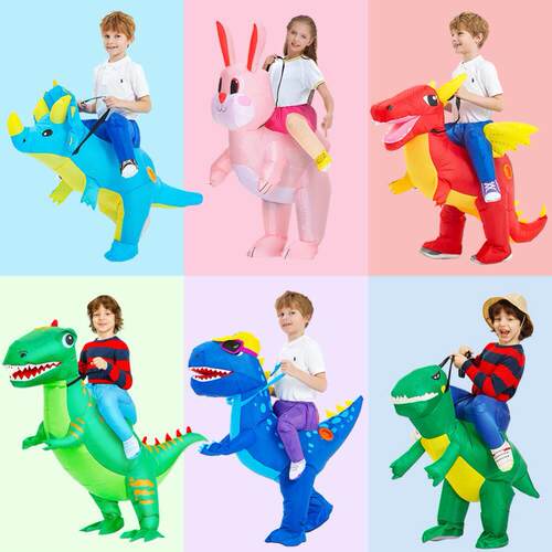Adult Inflatable Dinosaur Costume T REX Cosplay Party Costu