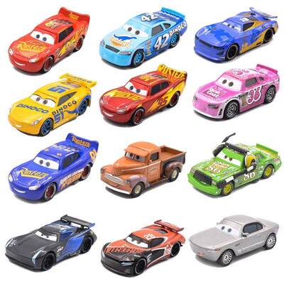 Pixar Cars 3 Lightning McQueen Jackson Storm Ramirez Smokey
