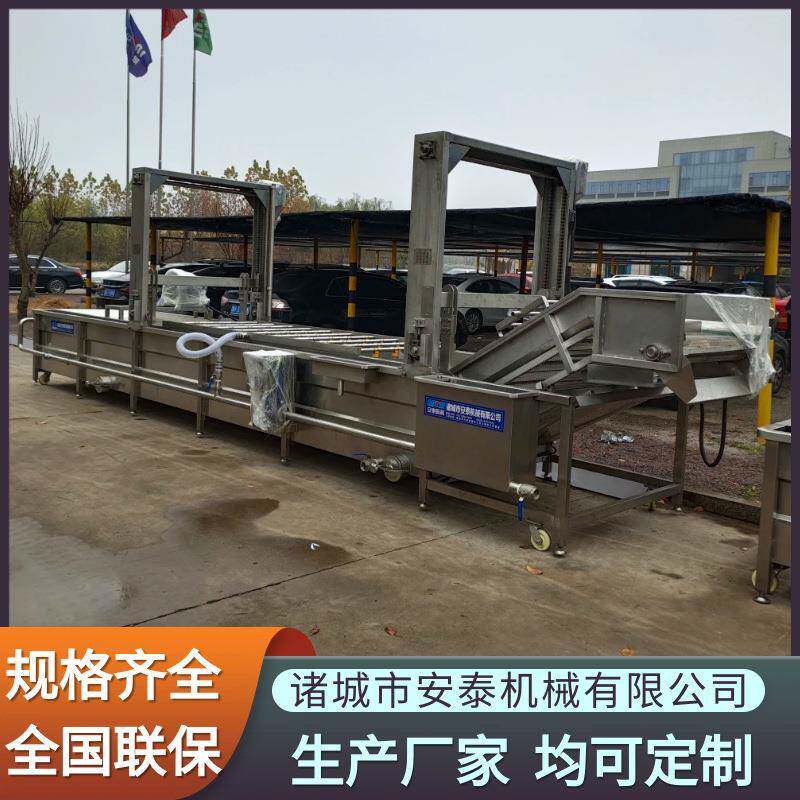 连续式魔芋脱碱清洗机不锈钢魔芋丝蒸煮机袋装魔芋巴氏杀菌设备