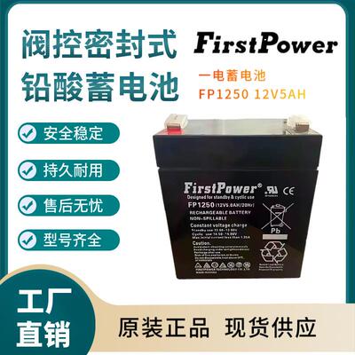 一电蓄电池FP125012V5AH风能储电光伏储能风力发电