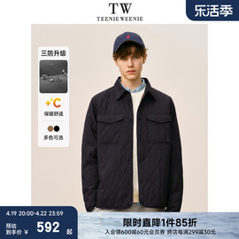 TeenieWeenie小熊男装夹克轻薄棉服休闲2024春季外套男款潮牌