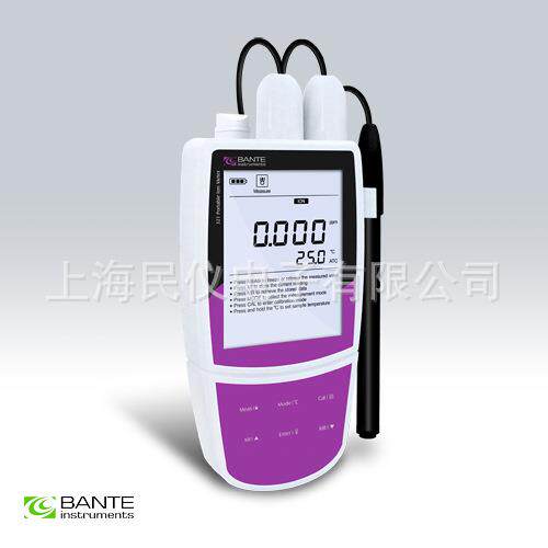 现货供应 Bante321-F便携式氟离子浓度计 氟离子测量仪