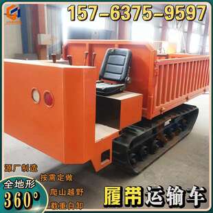 农用全地形小型履带式爬坡王 山地河滩工程搬运履带四不像运输车