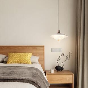 奶油风长条多头轨道格栅餐厅吊射灯创意可移动饭厅吧台灯2025新款