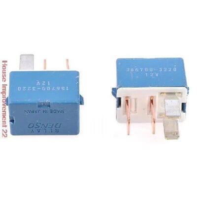 1pc Car Relay 12V 20A Blue 4Pins Automotive Small Denso