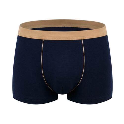 Mens Cotton Underwear Man Stretchy Boxers Briefs, Large Size