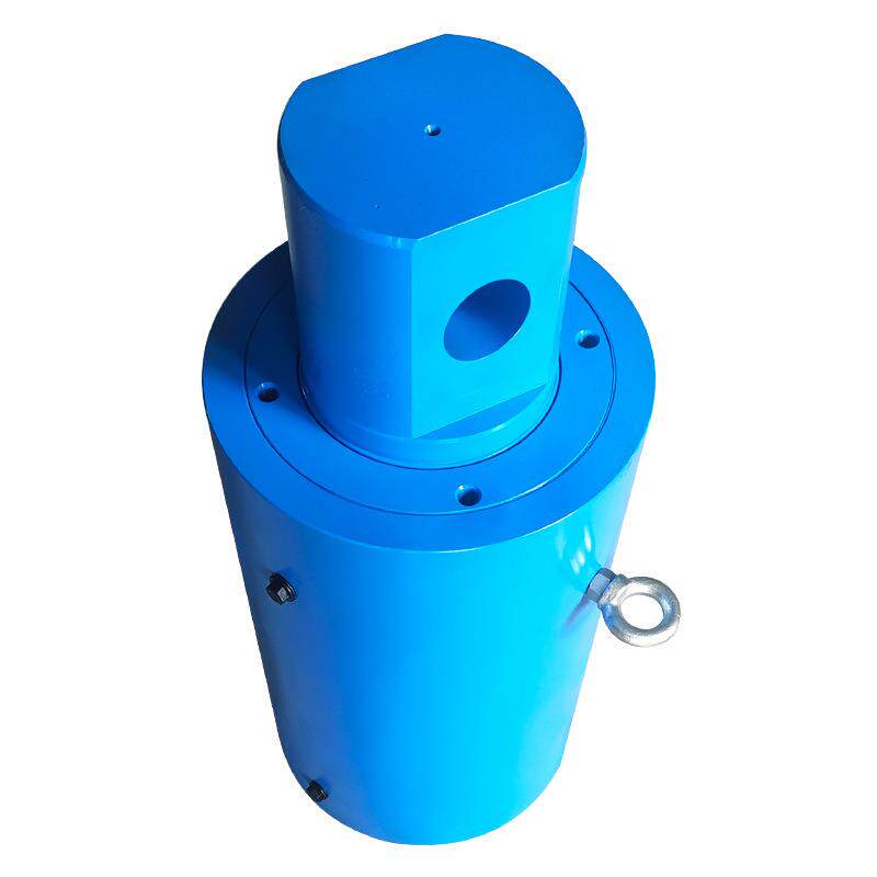液压机油缸油顶工程升降重型油缸伸缩式多节双作用法兰式液压油缸