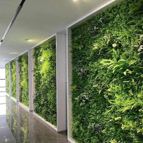 绿植墙彷真植物草坪墙面装饰阳台室内背景花墙塑料人造假草皮挂壁
