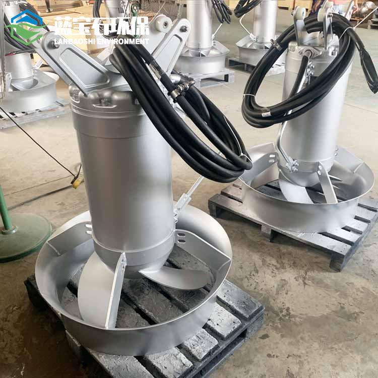 旋进式潜水搅拌机SR4660.412  7.5kw配水池搅拌器电机一二级能效