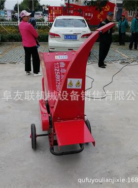 园林绿化修剪树枝破碎机果木藤条粉碎机梨树桃树枝条打碎机012