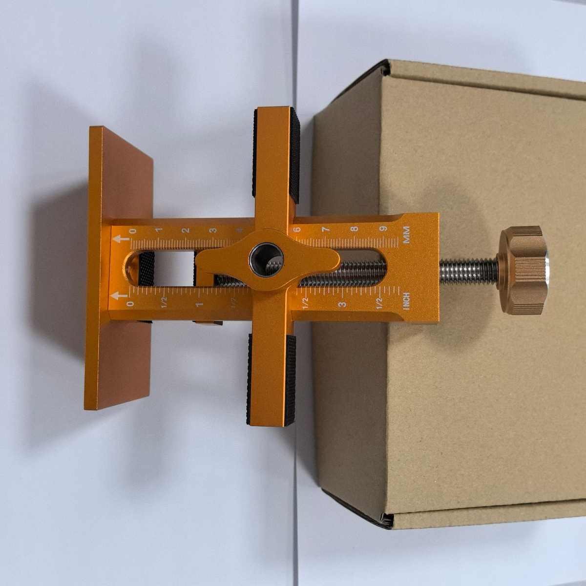 铝型材铝合金第三代柜门安装辅助 反弹器打孔柜门调平器DIY木工具