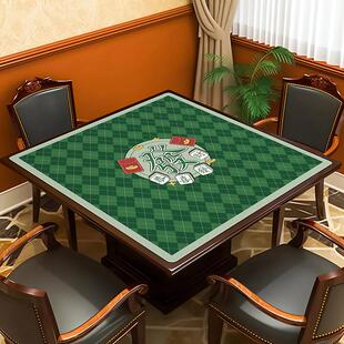 手搓麻将桌垫正方形消音防滑打牌棋牌家用垫子台布桌布吸水垫加厚