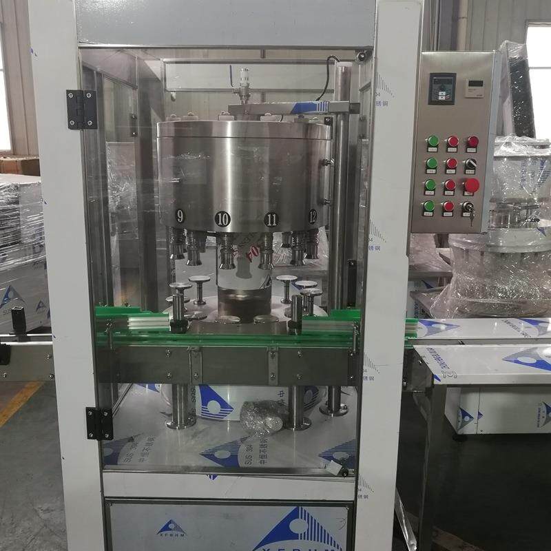 回转式白酒灌装机酒水饮料玻璃瓶定量灌装机自动葡萄酒灌装机