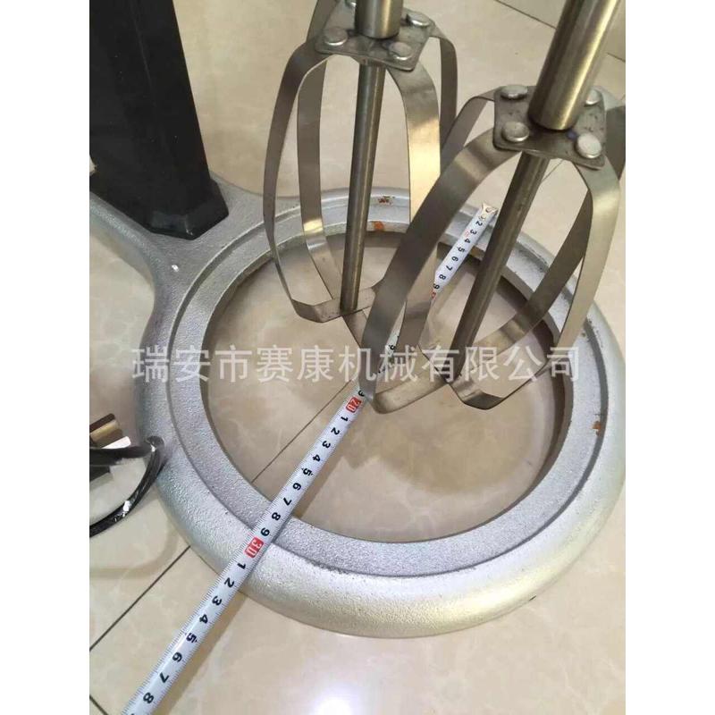 商用电动双头打蛋器打蛋机鲜奶大功率搅拌机器自动小型设备厂家