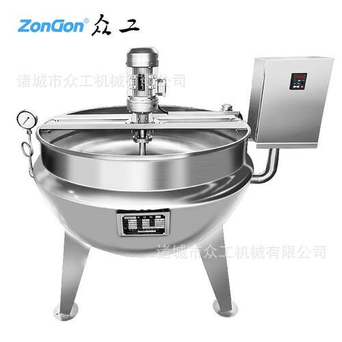 蒸汽夹业层卤煮锅鸡烧肉卤味煮锅加锅工肉类MIB产品烧工煮锅