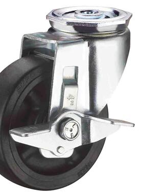 耐高温260度尼龙PA万向脚车轮孔向荣6寸Z03S-03A带刹Z03S-03A-150