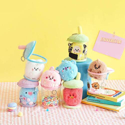 Bubble Tea Plush Pendant Milk Tea Cup 毛绒公仔泡泡茶挂饰玩偶