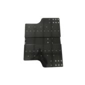 大理石测量实验工作平台花岗岩检测平板机械床身立柱导轨构件冲孔