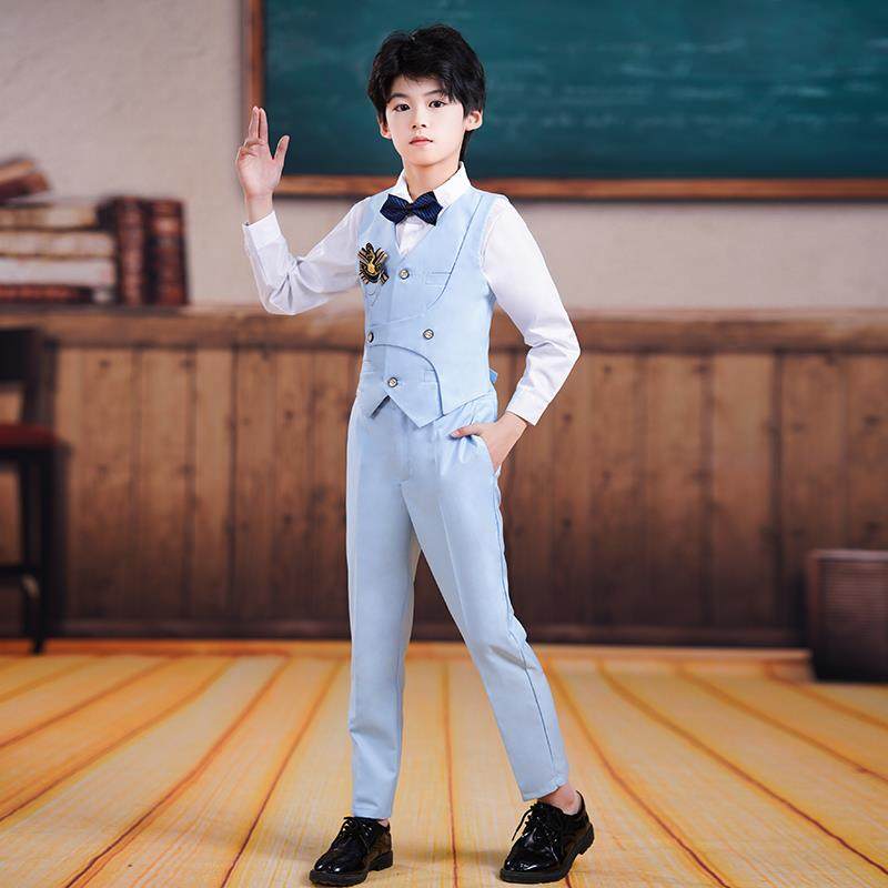 高档元旦出儿童演服生英伦风诗歌朗诵表演服合装大唱服运动会小学,童装/婴儿装/亲子装,儿童演出服,淘宝优惠券,粉丝福利购,淘宝优惠卷