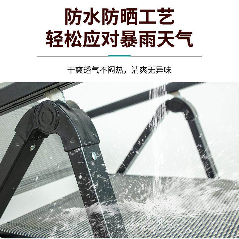 折椅户外便携式成人大号小办公室型午睡休004高坐躺背叠两用凉椅