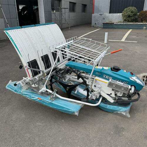 油手扶式水秧苗种植汽机四行六行小型栽苗机半GAP自稻水稻插动秧