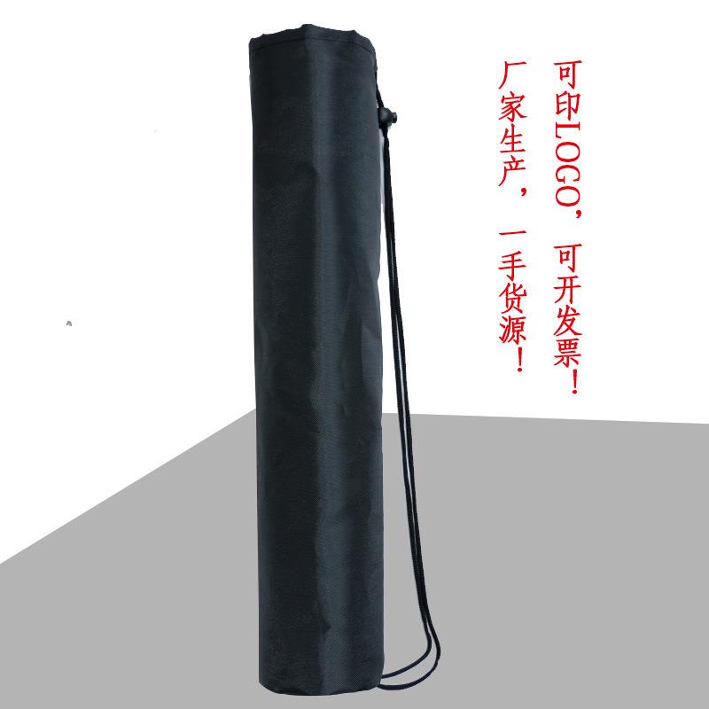 210D涤伦束口袋长款支架收纳袋露营收纳包瑜伽垫袋子圆柱形收纳袋