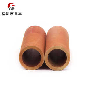 电气绝缘酚醛布管耐高温棕色酚醛棉布管耐磨电木布管可加工密封件